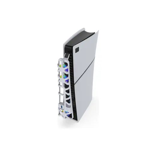 Comse Ps5 Slim Disk Işıklı Soğutucu Fan TP5-3538S Playstation 5 Uyumlu ABS Malzeme