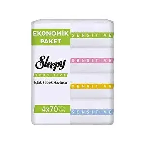Sensitive Islak Mendil 4x70 Adet