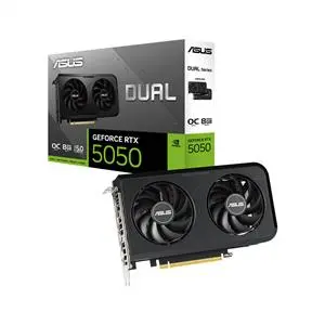 ASUS DUAL GeForce RTX 5050 OC 8 GB GDDR6 128Bit DLSS 4 Ekran Kartı