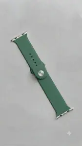Preo Watch Band 38-40-41mm Uyumlu Silikon Akıılı Saat Kayışı Yeşil