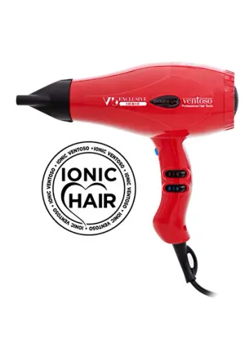 V5 Exclusive Iyonik 2500 W Profesyonel Fön Makinesi Rosso