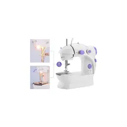 Auhma Mini Ev Dikiş Makinesi Pedallı Sewing Machine Portatif A+ Çok Fonksiyonlu 4
