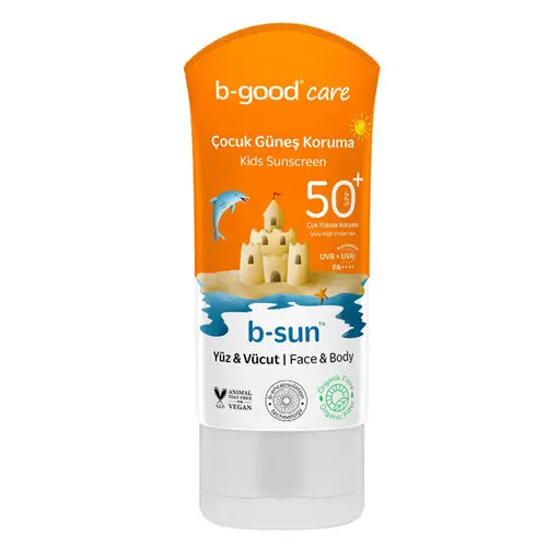 b-good b-sun SPF 50+ Çocuk Yüz ve Vücut Güneş Koruma 150 ml