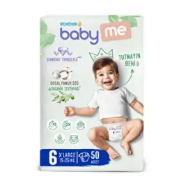 XL 6 Numara Bebek Bezi 15-25 kg 50 Adet 1