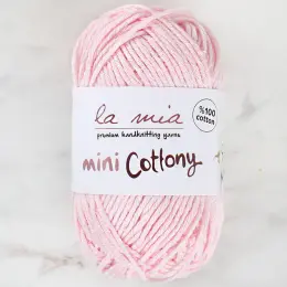 La Mia Mini Cottony 25 gr Pembe Bebek El Örgü İpi - L013 1