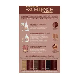 Loreal Paris Excellence Creme Nude Renkler Saç Boyası - 4UR Nude Koyu Kızıl 10