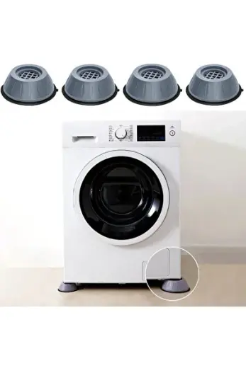 Çamaşır Makinesi Sarsıntı Titreşim Ses Önleyici Kaydırmaz Ayak 4lü Set Bx40