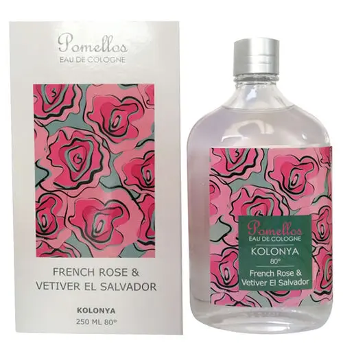Pomellos Frenc Rose ve Vetiver El Salvador Cam Şişe Kolonya 250 ml