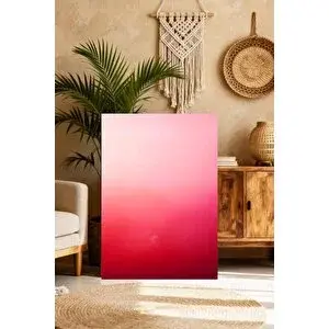 Mgi Design Galeri Kalitesinde Pembe Eklektik Tablo Vintage Etkili Kanvas Tablo Lüks Duvar Sanatı | Modern Duvar Dekoru | Salon, Yatak Odası Ve Ofis İçin | Sanatsal Ev Dekorasyonu 35x50 cm