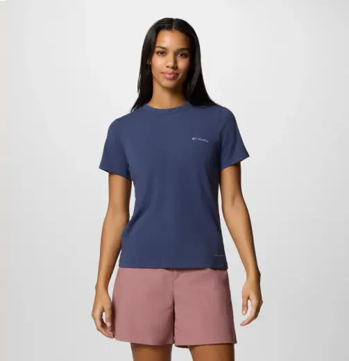 Sun Trek II Kadın Teknik Kısa Kollu T-Shirt