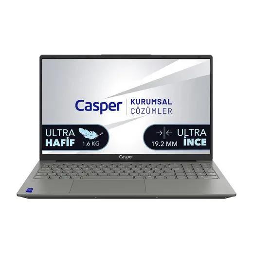 Casper Nirvana X750 i5-13420H 16 GB DDR5 500 GB SSD Freedos 15.6" Laptop X750.1342-BV00X-G-F
