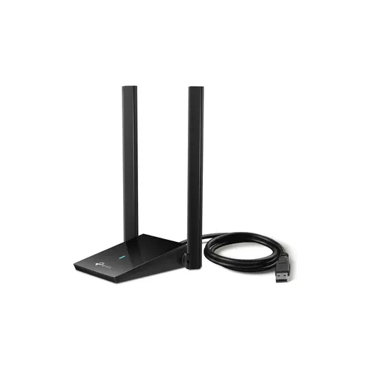 TP-Link Archer TX20U Plus | Wi-Fi 6 USB Adaptör | AX1800 Mbps | USB 3.0 (1m Kablo) | Çift Antenli | Beamforming | MU-MIMO | Düşük Gecikmeli Oyun Deneyimi | WPA3 | Kolay Kurulum | Yüksek Çekim Gücü