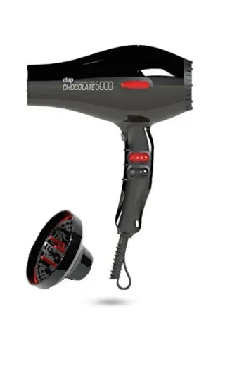 Chocolate 5000 2400watt Turbo Nano İtalyan Motor Fön Makinesi ve Curly Difüzör