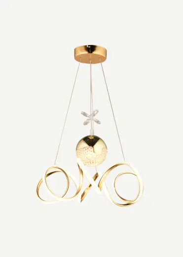 Enzo Led Sarkıt Avize Gold (40x70 cm)