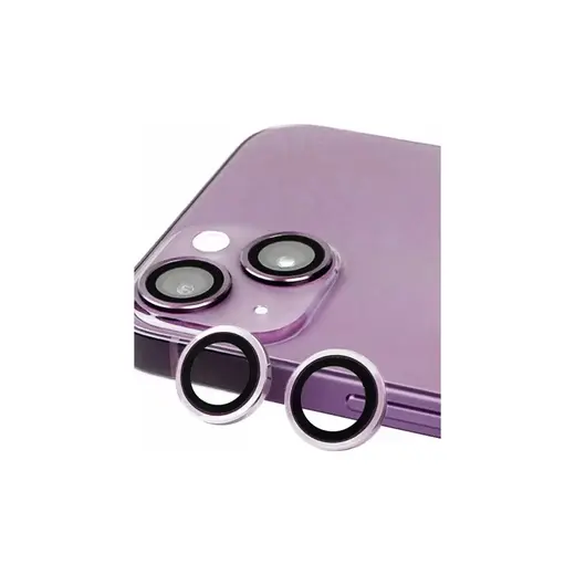 Newface Apple Iphone 14 Plus Raze Metal Kamera Lens - Mor