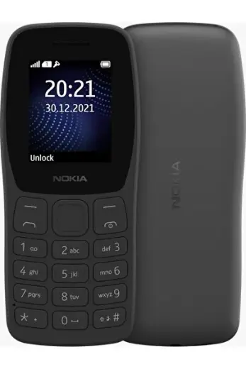 105 Classic Tuşlu Cep Telefonu Siyah (Nokia Türkiye Resmi Distribütör Garantili)
