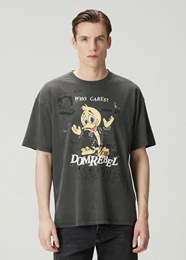 Who Cares Siyah T-shirt