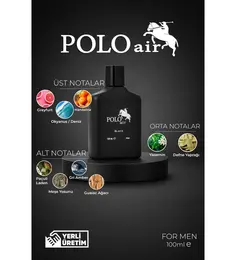 Elegant Erkek Parfüm Eau De Toılette 100 Ml Men Plp-2021E (Siyah) 3