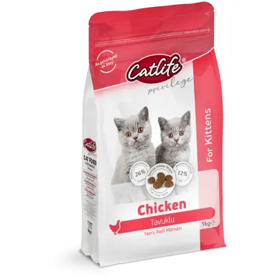Catlife Tavuklu Yavru Kedi Maması 1kg