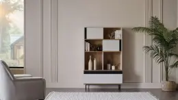 Denver Dolaplı Kitaplık 1