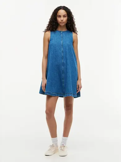 Kadın TJW A-Line Chambray Elbise