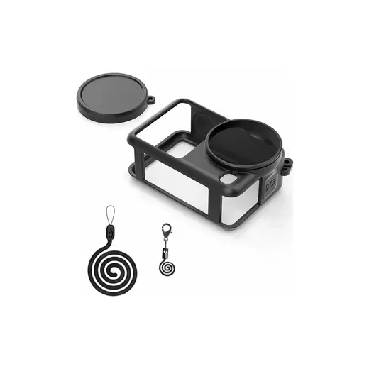 Mettzchrom Dji Osmo Action 6 Uyumlu Silikon Kılıf Koruma Kılıfı Soft Case Hafif Tasarım