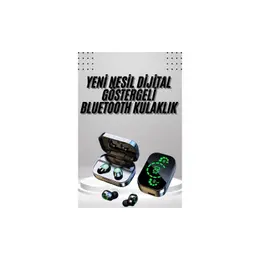 Grandor 2025 Model Bluetooth Kulaklık Telefon Şarj Edebilen Çağrı Cevaplama Dijital Göstergeli 2