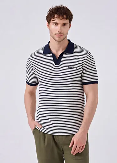 Lacivert Polo Yaka Kısa Kollu Erkek T-Shirt 6SM5019-NV