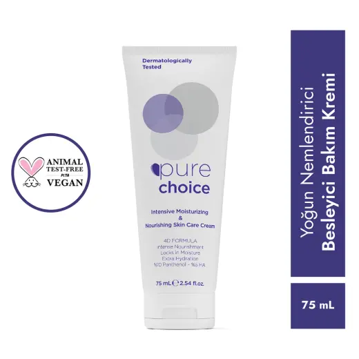 Pure Choice Yoğun Nemlendirici ve Besleyici Cilt Bakım Kremi 75 ml