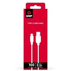 Gnp 2.1 A Type-C 1 M Şarj Kablosu Beyaz