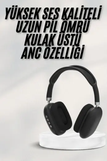 Yeni - 770 - Nesil Bluetooth Kulaklık Kulak Üstü Anc Özelliği Yüksek - Kmrsfres - Ses Kaliteli
