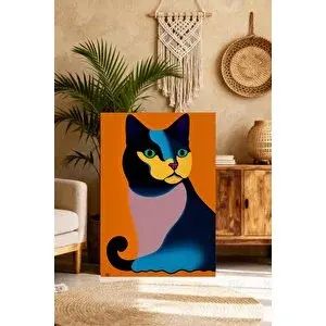 Mgi Design Lüks Sevimli Hayvan Resmi Kanvas Tablo Şık Duvar Sanatı | Modern Duvar Dekoru | Salon, Yatak Odası Ve Ofis İçin | Sanatsal Ev Dekorasyonu 35x50 cm