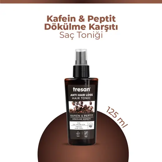 Tresan Kafein & Peptit Dökülme Karşıtı Saç Toniği 125 ml