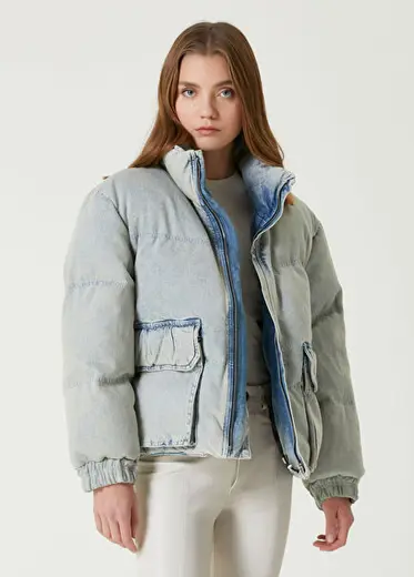 Marla Mavi Puff Denim Mont