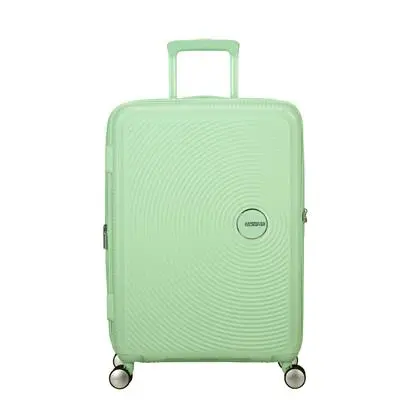 American Tourister Soundbox Yeşil 67/24 Körüklü Orta Boy Sert Valiz