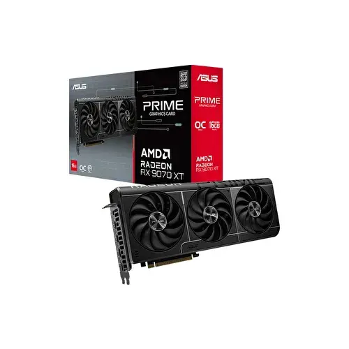 ASUS PRIME RX9070XT O16G OC 16 GB GDDR6 256Bit Ekran Kartı