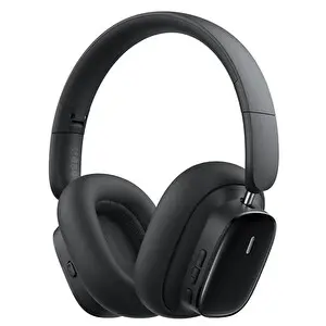 Baseus H1i Bowie ANC Wireless Siyah Bluetooth Kulak Üstü Kulaklık
