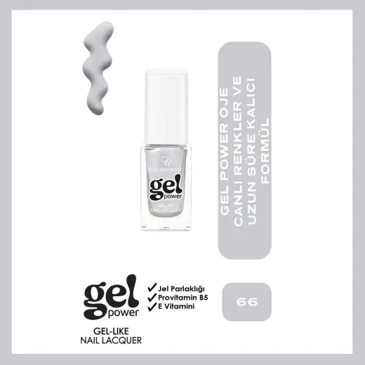 Golden Rose Power Gel Like Nail Oje No: 66