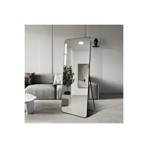 Enc Home 180x60 Siyah Dikdörtgen Boy Aynası