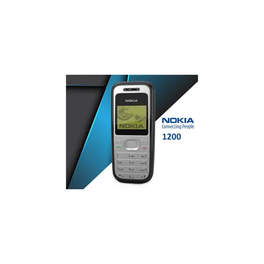 Nokia Mega 1200 Tuşlu Telefon 512 MB Hafıza ile Asker Kullanıcılar İçin İdeal Cihaz