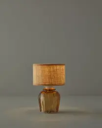 Loren Cam Abajur 12x19 cm Bej 1