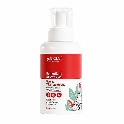 ya da multicosmetics Remedium Bebek ve Çocuk Saç Vücut Hassas Yıkama Köpüğü 500 ml
