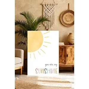 Mgi Design Şık Çocuk Sanatı Tablosu Boho Stilinde Kanvas Tablo Lüks Duvar Sanatı | Modern Duvar Dekoru | Salon, Yatak Odası Ve Ofis İçin | Sanatsal Ev Dekorasyonu 35x50 cm
