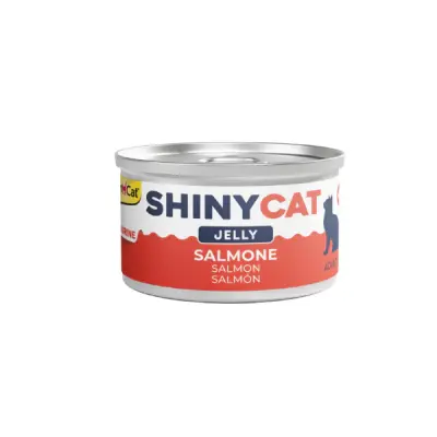 GimCat Shinycat Jöle İçinde Somonlu Kedi Konservesi 70gr