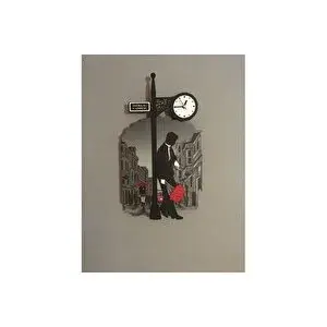 Vivense İsti̇klal Caddesi̇ Dekorati̇f Duvar Saati̇