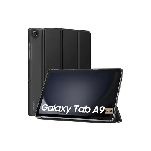 MobaxAksesuar Samsung Galaxy Tab A9 8.7inç Kılıf New PU Deri Smart Standlı Case Uyku Modlu X110 X115 X117