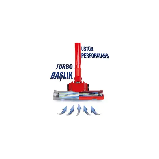 Fantom Turbo Başlık 1200 S Uyumlu Kırmızı Renkli Sert Zemin İçin Pratik Plastik Aksesuar