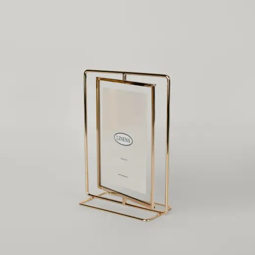 Linens Metal Linery 13x18 cm Çerçeve Gold