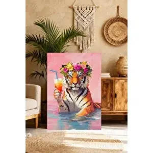 Mgi Design Lüks Maksimal Tasarım Eseri Klasik Kanvas Tablo Salon Dekoru | Modern Duvar Dekoru | Salon, Yatak Odası Ve Ofis İçin | Sanatsal Ev Dekorasyonu 70x100 cm
