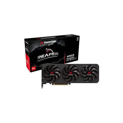 PowerColor Reaper RX9070XT 16G-A 16 GB 256Bit GDDR6 Ekran Kartı